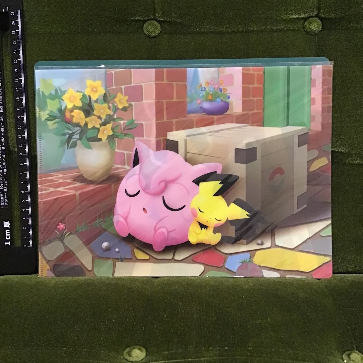 ギザみみピチューとプリン A4クリアファイル 「ポケットモンスター」 ポケモンセンター限定拍卖