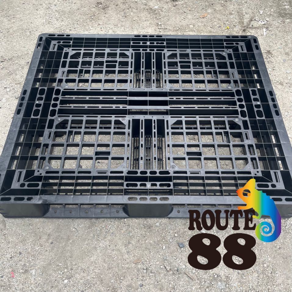 【中古】樹脂パレット 1200×1000×150 10枚セット プラスチックパレット 樹脂パレ プラパレ 2拍卖