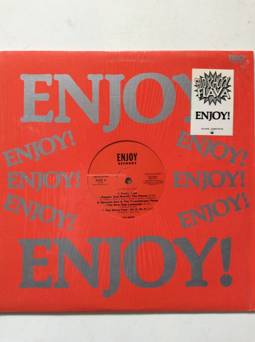 Old School Basic/Enjoy/Funky Four/Grandmaster Flash/OLD SCHOOLオールドスクール/B-BOY/Bボーイブレイクビーツブレイキンブレイクダンス拍卖