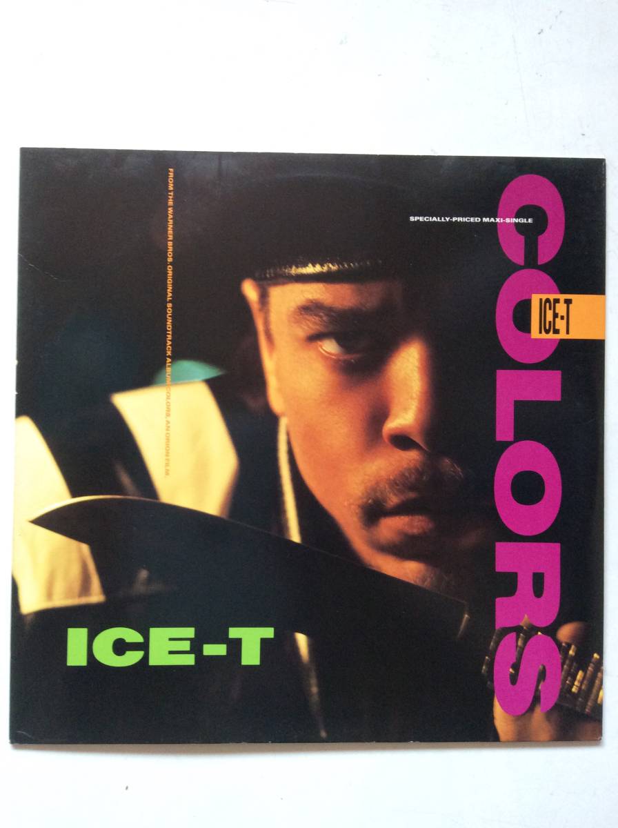 ICE-T/COLORS/カラーズ 天使の消えた街/ショーン・ペン/ストリートカラーギャング/ロサンゼルス/LA/ローライダー/名曲名盤/映画音楽拍卖