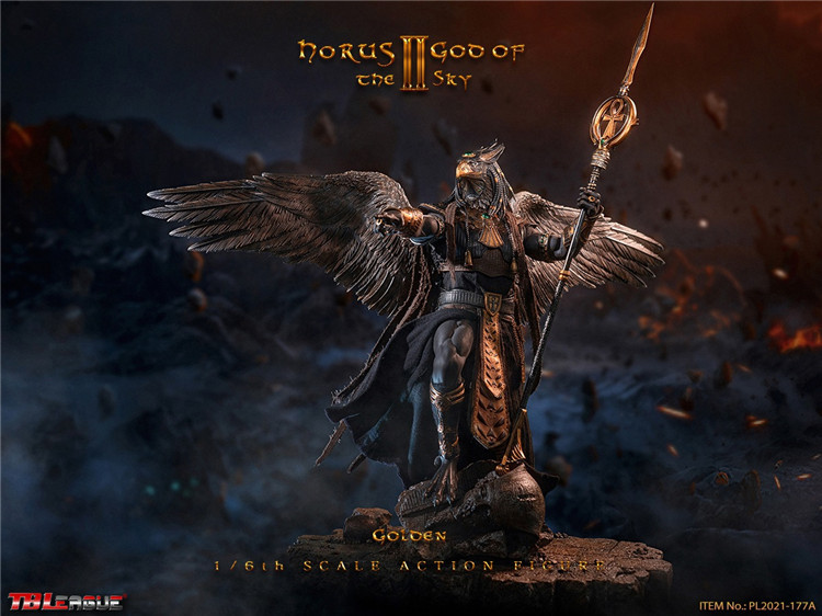 TBLeague 1/6 天空の神 ホルス ゴールド.Ver 未開封新品 PL2021-177A エジプト神話 TBリーグ 検) verycool ホットトイズ COOMODEL拍卖