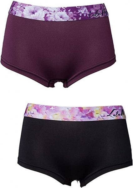ボクサーパンツ 2枚セットH LLサイズ レディース 柄物 下着 アンダーウェア ショーツ インナー 女性 Lulu Moana (ルルモアナ)拍卖