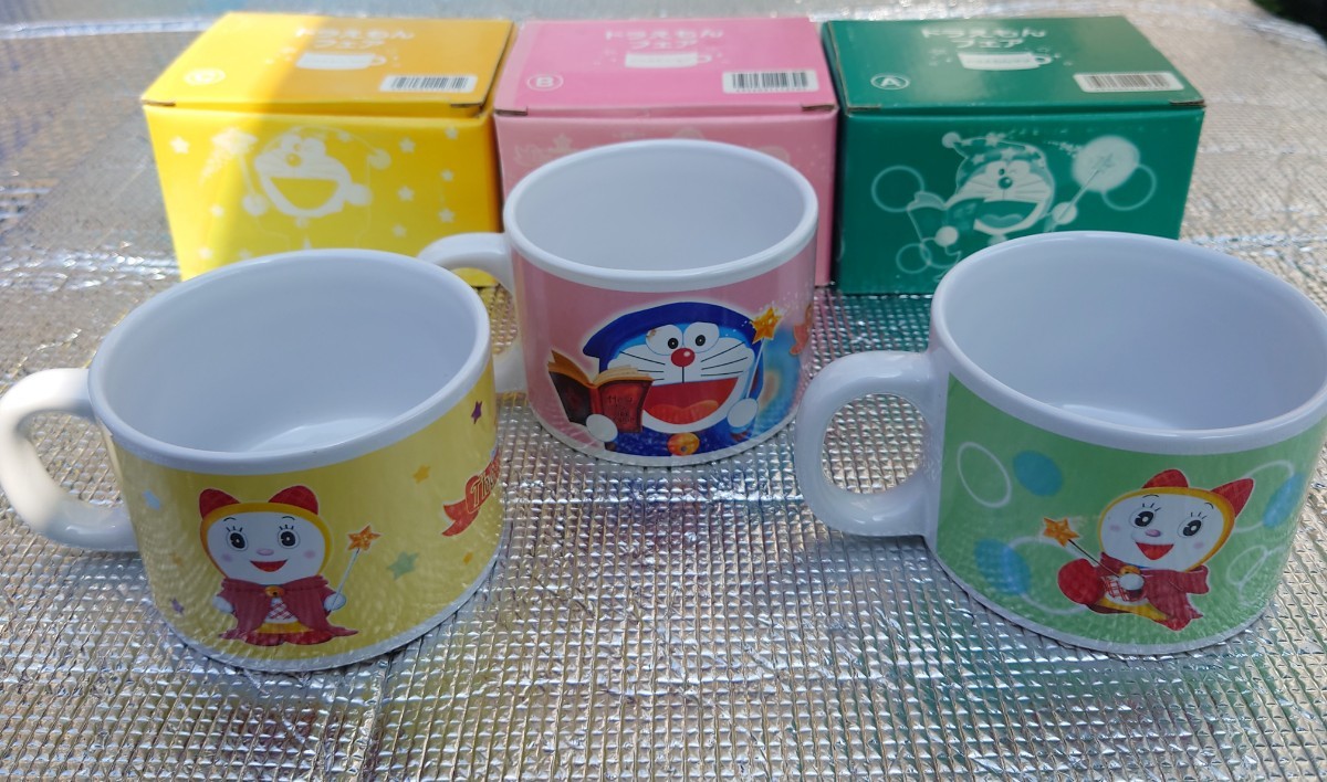 ドラえもん フェア マグカップ 3点 セット A / B / C まとめて サークルKサンクス レトロ拍卖