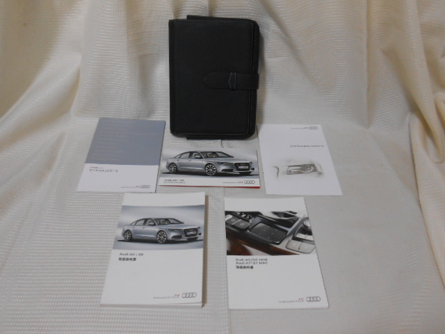 ☆送料無料/アウディ/AUDI/純正/A6/S6/2012年7月/取扱説明書/取説/一式☆A2302-11-1拍卖
