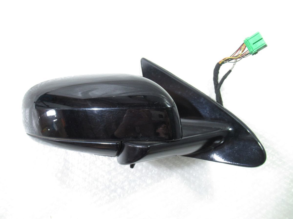 VOLVOボルボV70(SB5244W)純正ドアミラー右側 黒ブラック/13配線/02*5846 015846拍卖