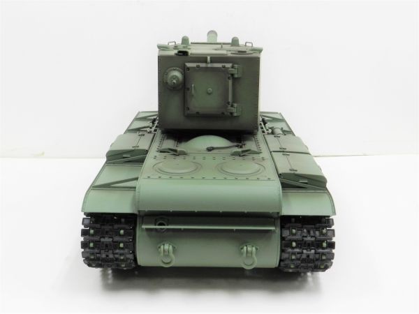 【塗装済み完成品 赤外線バトルシステム付 対戦可能】HengLong Ver.7.0 2.4GHz 1/16 戦車ラジコン ソビエト KV-II ギガント 3949-1拍卖