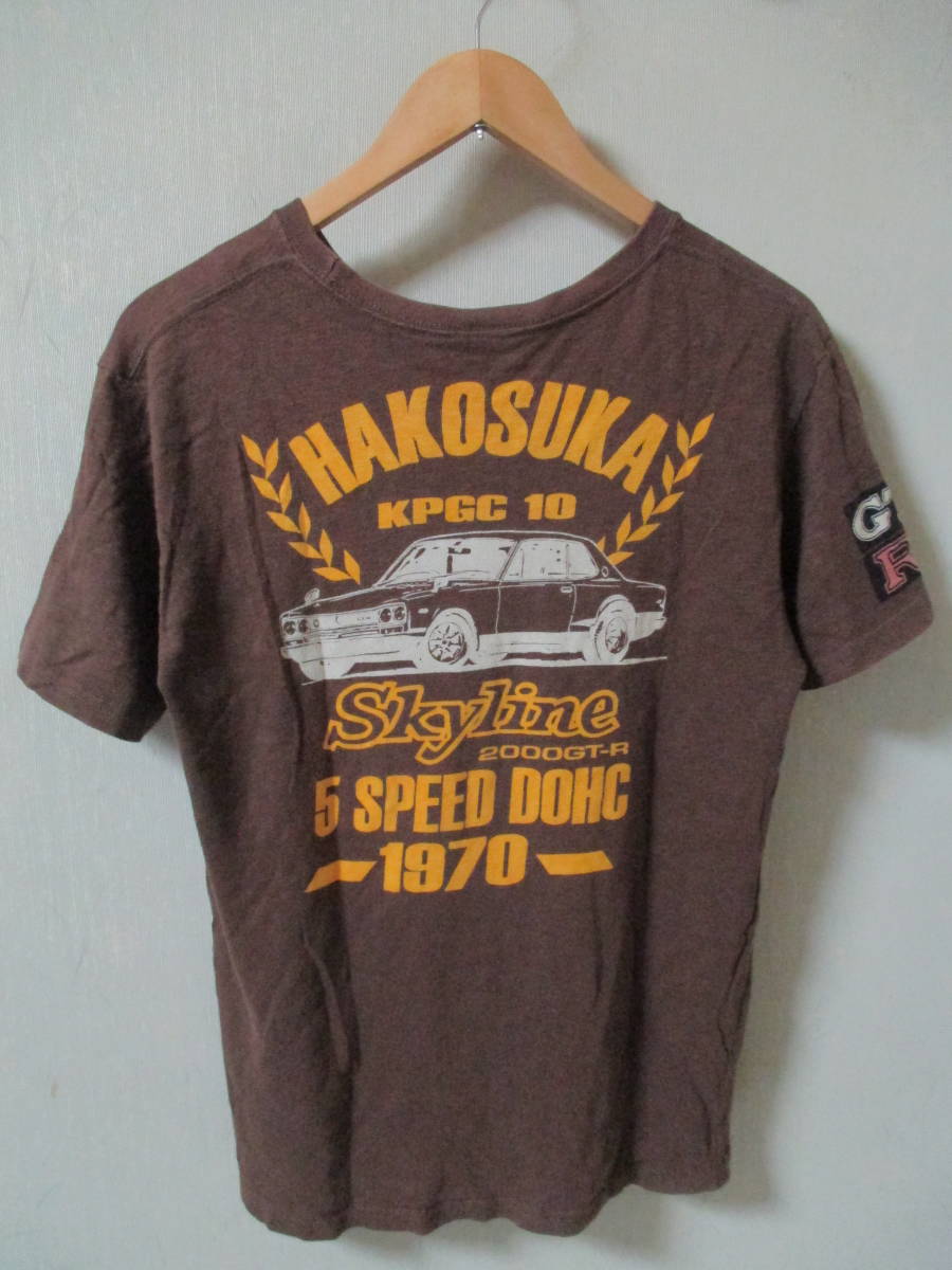 NostalgicMemory Skyline スカイライン 2000GT-R ハコスカ Tシャツ Mサイズ拍卖