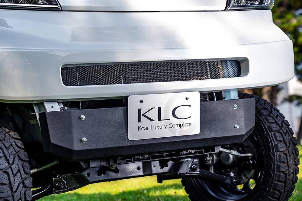 ケイエルシー ハイゼット カーゴ S321V S331V 後期 スキッドプレート FRP 未塗装 KLC OFFBEAT オフビート拍卖