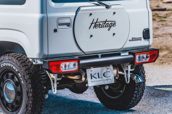 ケイエルシー ジムニー JB64W トラディショナルバンパー64 リア ブラック KLC Heritage BUSHIDO ヘリテージ ブシドー拍卖