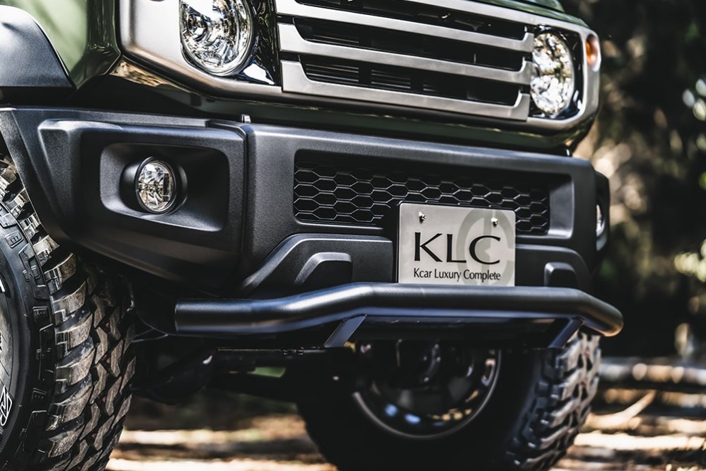 ケイエルシー ジムニーシエラ JB74W フロントスキッドバー74 スチール KLC Heritage BIGFOOT ヘリテージ ビッグフット拍卖