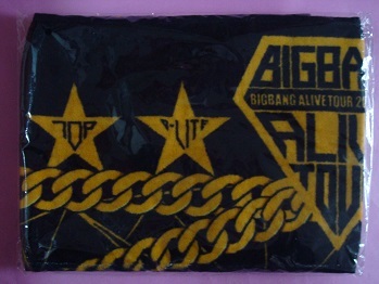BIGBANG ALIVE TOUR 2012 IN JAPAN マフラータオル G-DRAGON TOP SOL D-LITE VI ジヨン トップ ヨンべ テソン スンリ 拍卖