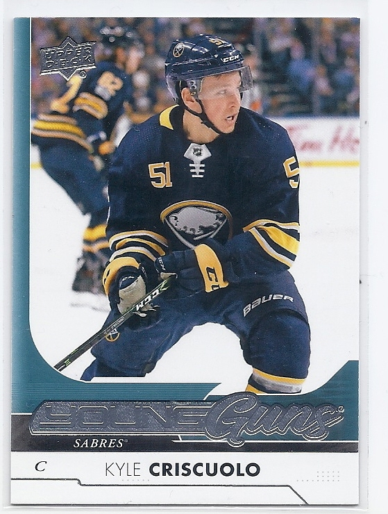 17-18 Upper Deck Update Kyle Criscuolo Young Guns RC拍卖