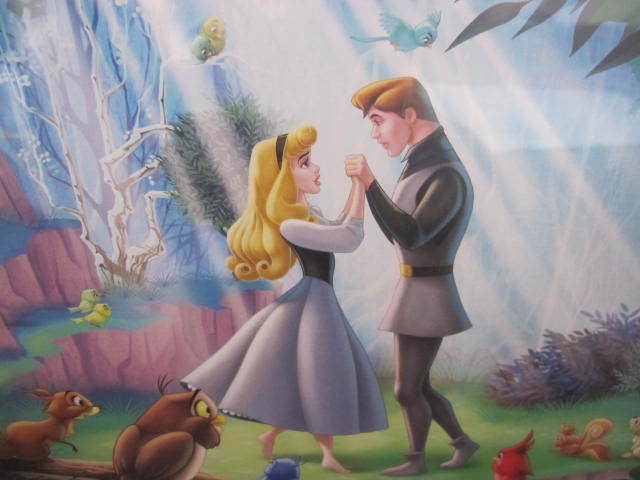 新品 未使用 Disney ディズニー 眠れる森の美女 オーロラ姫 フィリップ王子 ジグソーパズル 1000ピース 日本未発売拍卖