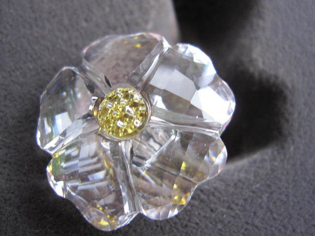 新品 非売品 SWAROVSKIスワロフスキー 2017年 SCSメンバー更新特典 Wild Flower 野草 4 cm拍卖