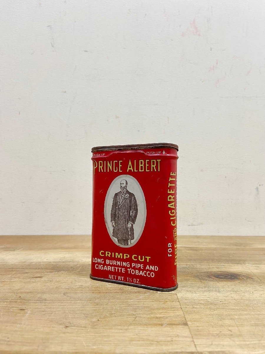 アメリカ ヴィンテージ タバコ缶 50’s 雑貨 インテリア 収納 店舗備品 アメリカン雑貨 PRINCE ALBERT【7953】拍卖