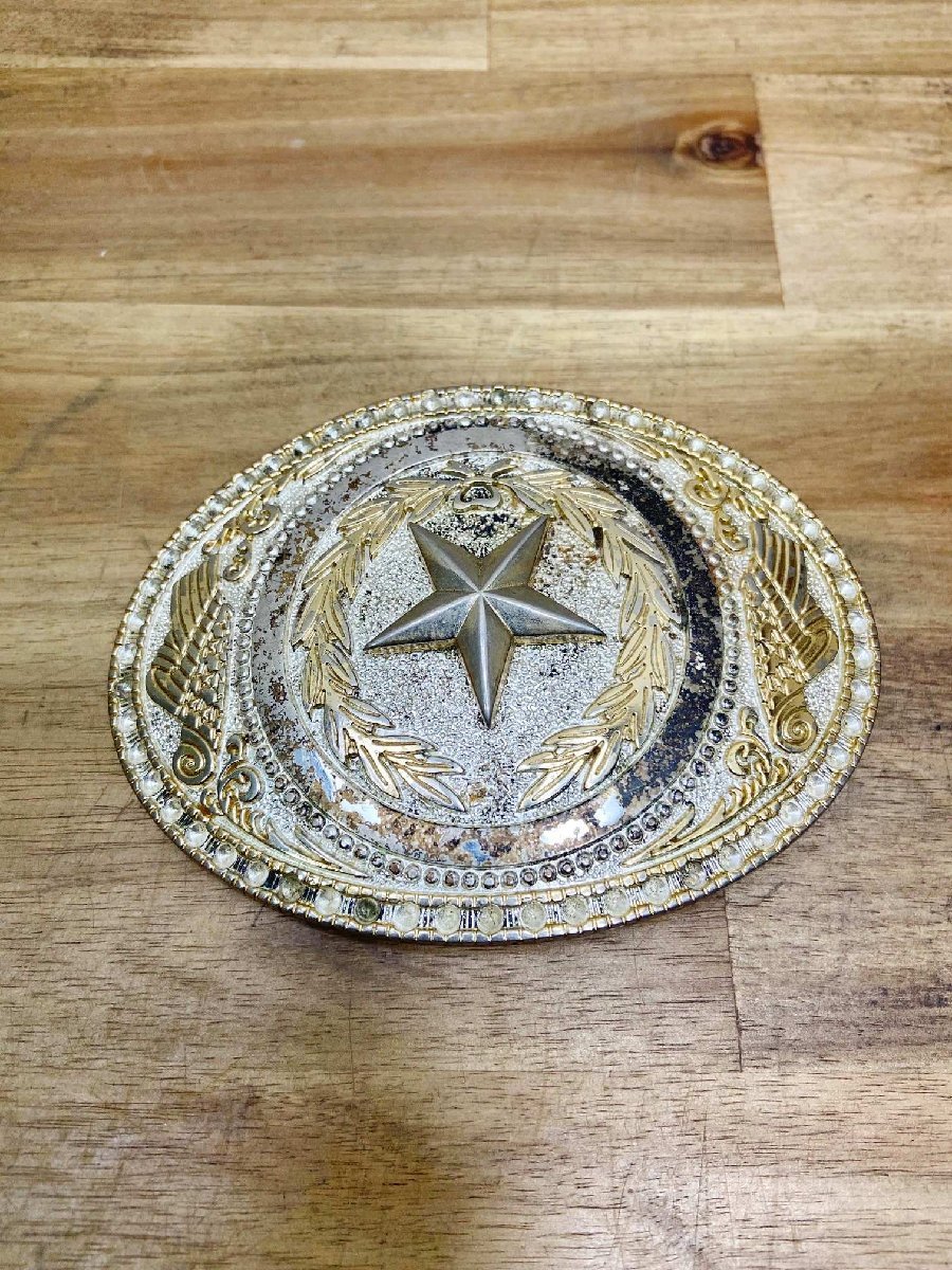 アメリカ ヴィンテージ バックル ウェスタン カウボーイ インテリア ディスプレイ アメリカン雑貨 ベルト【9336】拍卖