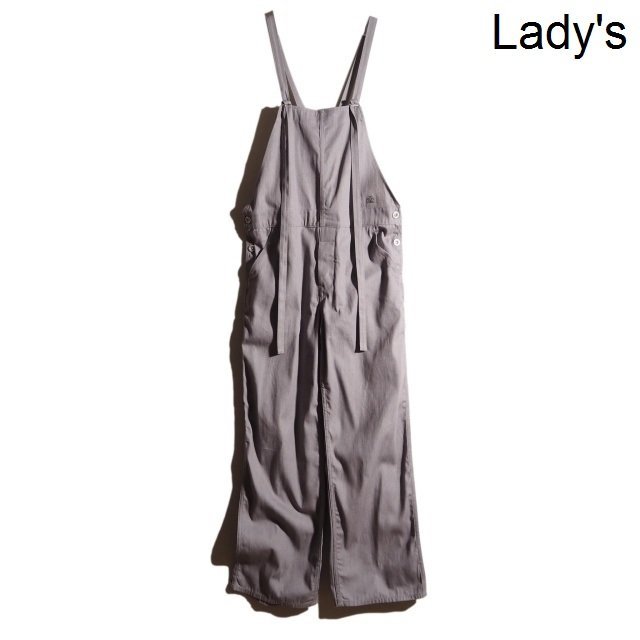 J4989P ▼Drawer ドゥロワー▼ 21SS グレーデニムオーバーオール 34 / デニムサロペット パンツ 6514-299-1078 春~秋 rb mks拍卖