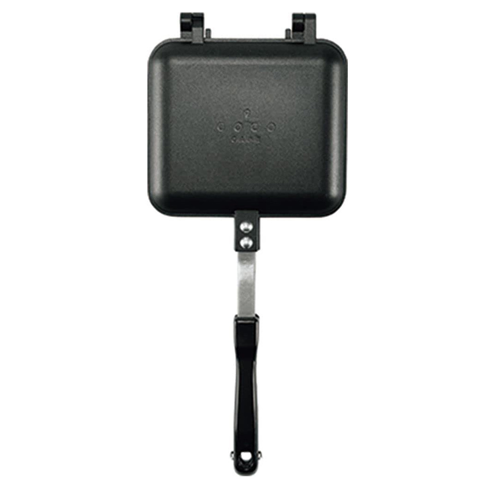 ホットサンドメーカー 直火 キャンプ飯 フッ素樹脂コーティング ココカフェ CC-22/6672拍卖