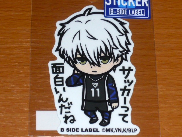 ◆ブルーロック ステッカー◆凪誠士郎 サッカーって面白い◆B-SIDE LABEL◆拍卖