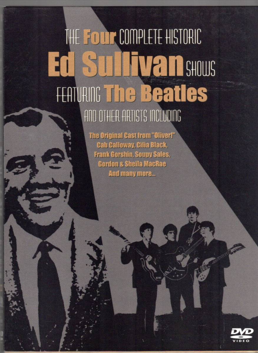 2DVD 3面デジパック仕様【エド・サリヴァン Presents ザ・ビートルズ(ノーカット完全版)】Beatles ビートルズ拍卖