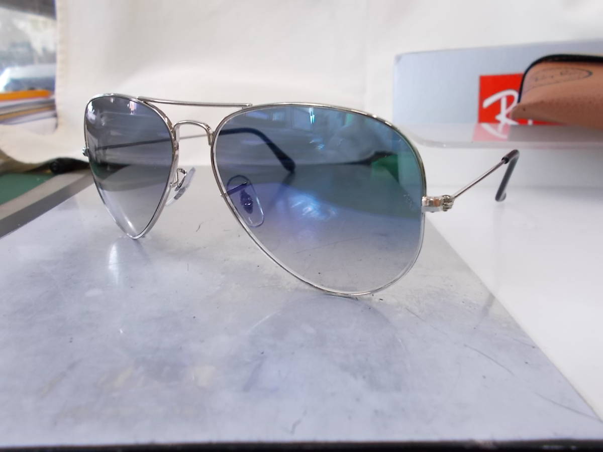 レイバン RayBan ティアドロップ サングラス RB3025-003/3F-58size お洒落 !拍卖