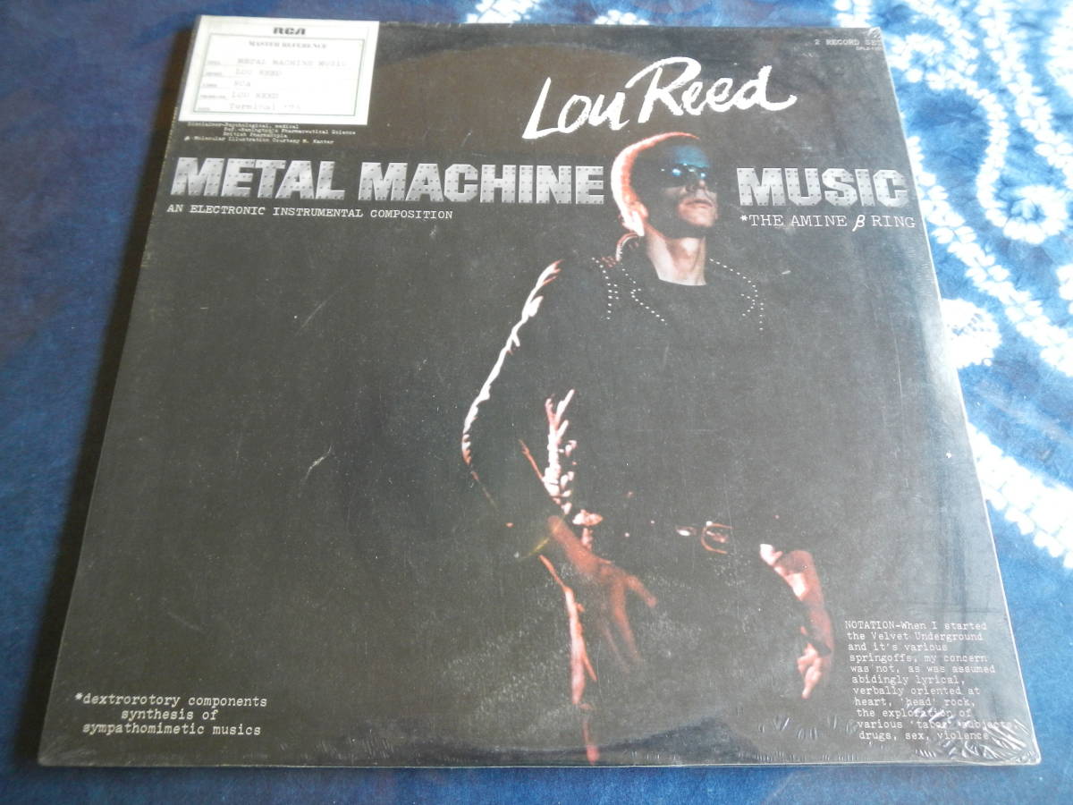【LP】LOU REED(CPL2-1101米国RCA1975年初回SEALED未開封METAL MACHINE MUSICルーリード無限大の幻覚メタルマシーンミュージック)拍卖
