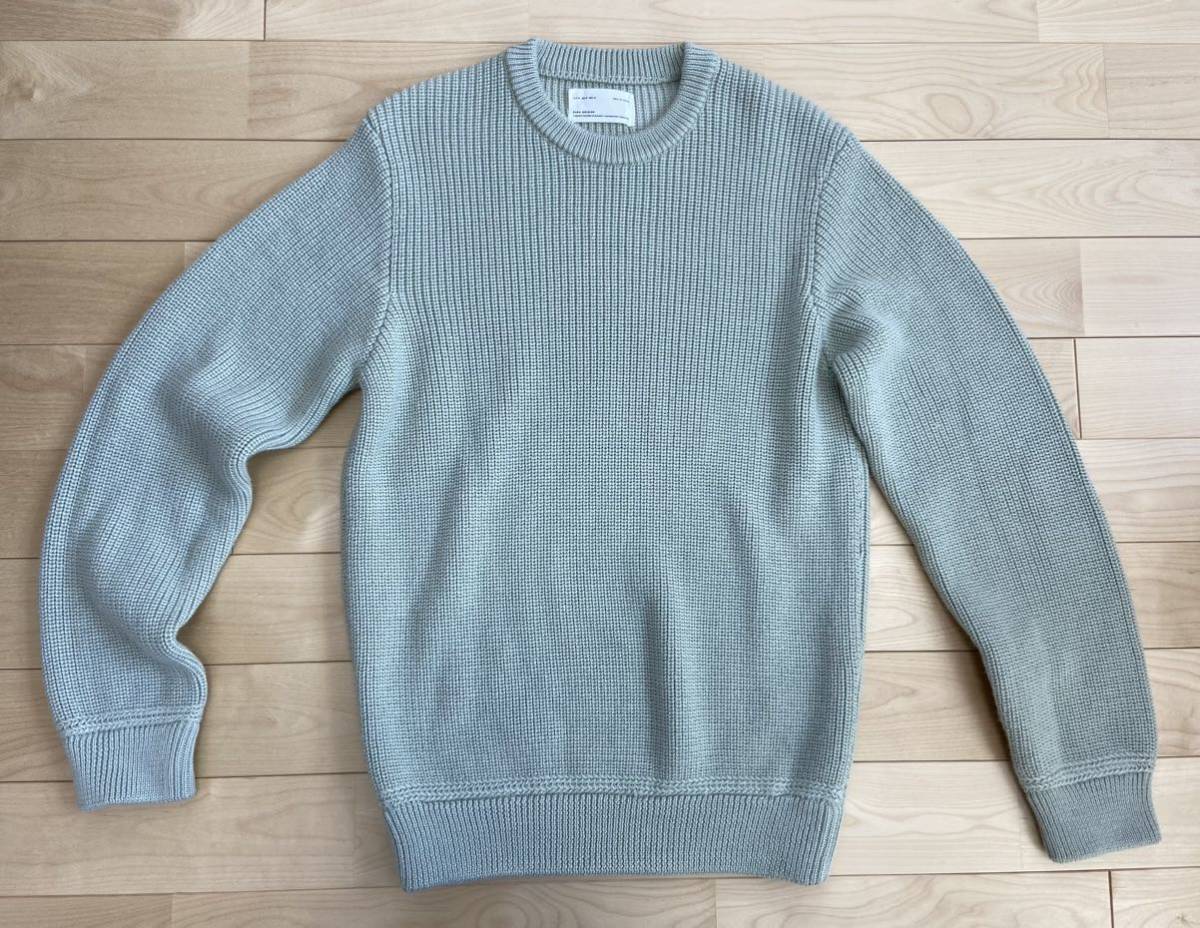 ZARA ORIGINS メンズ M ニット 美品 送料無料 ザラ オリジナルズ クルーネック ウール セーター ウィメンズ拍卖