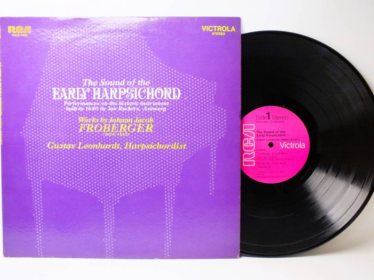 VICS-1494 ヨハン・ヤーコプ・フローベルガー トッカータ NO.12 IN A MINOR LP 【8商品以上同梱で送料無料】拍卖