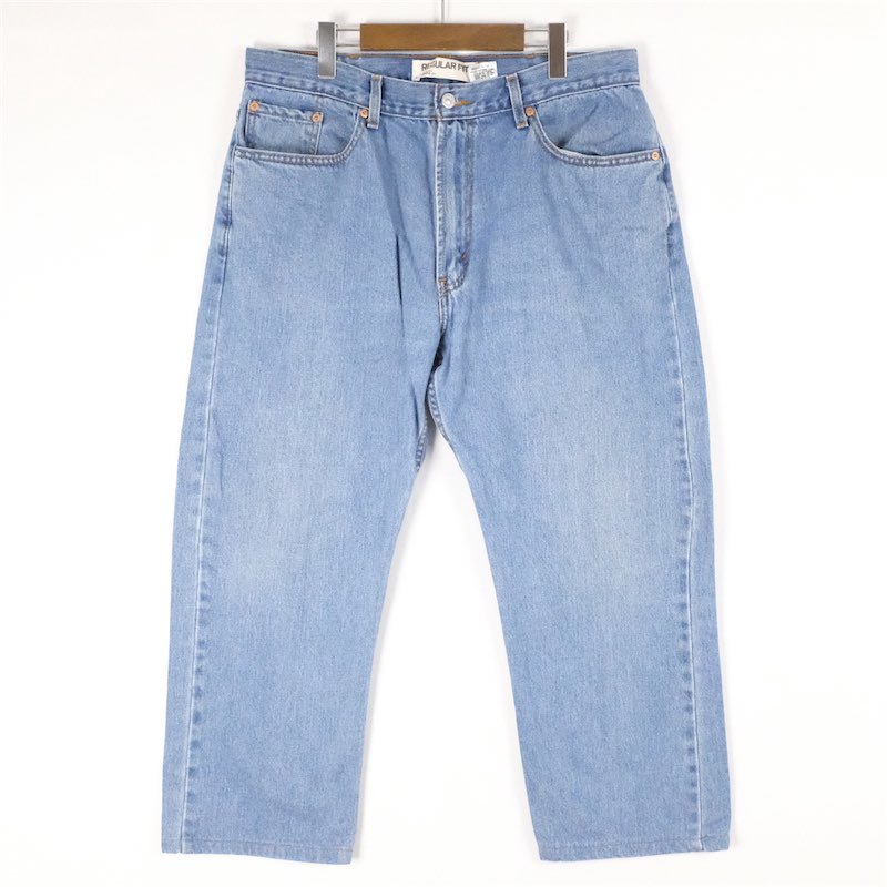 古着 大きいサイズ 00's リーバイス 505-4891 5ポケット デニムパンツ メンズW38/L30 ウエスト88cm 股下64.5cm 青 デニムブルー系 pn-1013拍卖