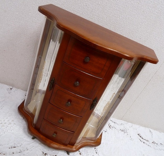 (☆BM)【感謝特別価格】ANGEL ORGEL/エンジェル オルゴール YM-2043 ♪曲名 マイウェイ 木製 昭和レトロ ジュエリーケース ボックス 日本製拍卖