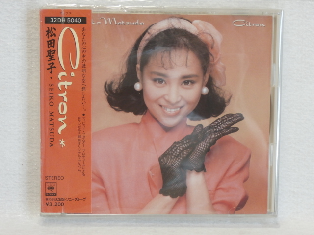 <新品同様> 松田聖子 / Citron 帯付 国内正規セル版拍卖