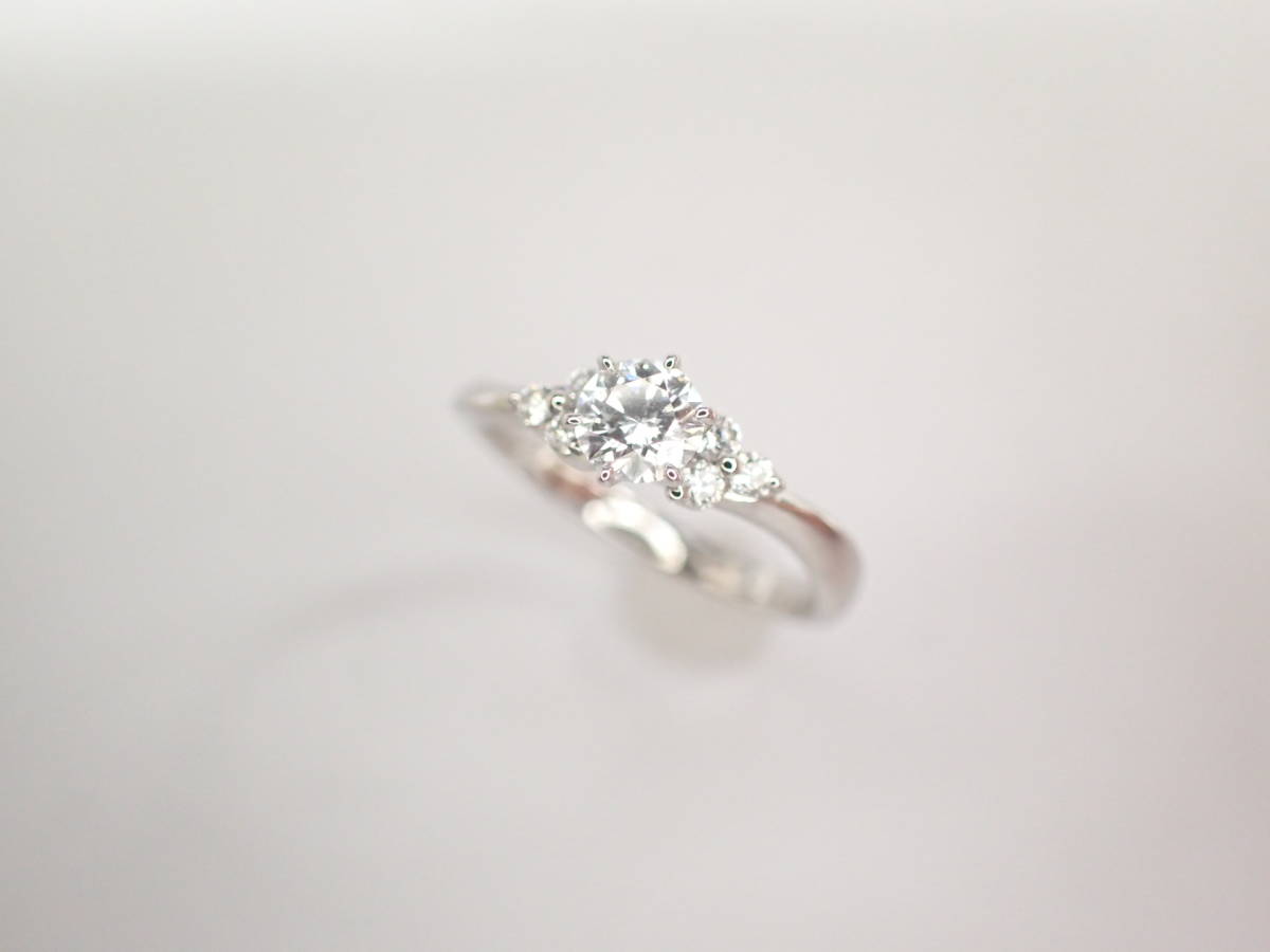 美品 ヴァンドーム青山 ヴァンドームアオヤマ Pt950 ダイヤ0.232ct(D-VS1-EXCELLENT) リング 指輪拍卖