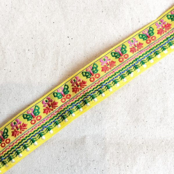 新品&即決◎アジアン刺繍リボン50cm〜B拍卖