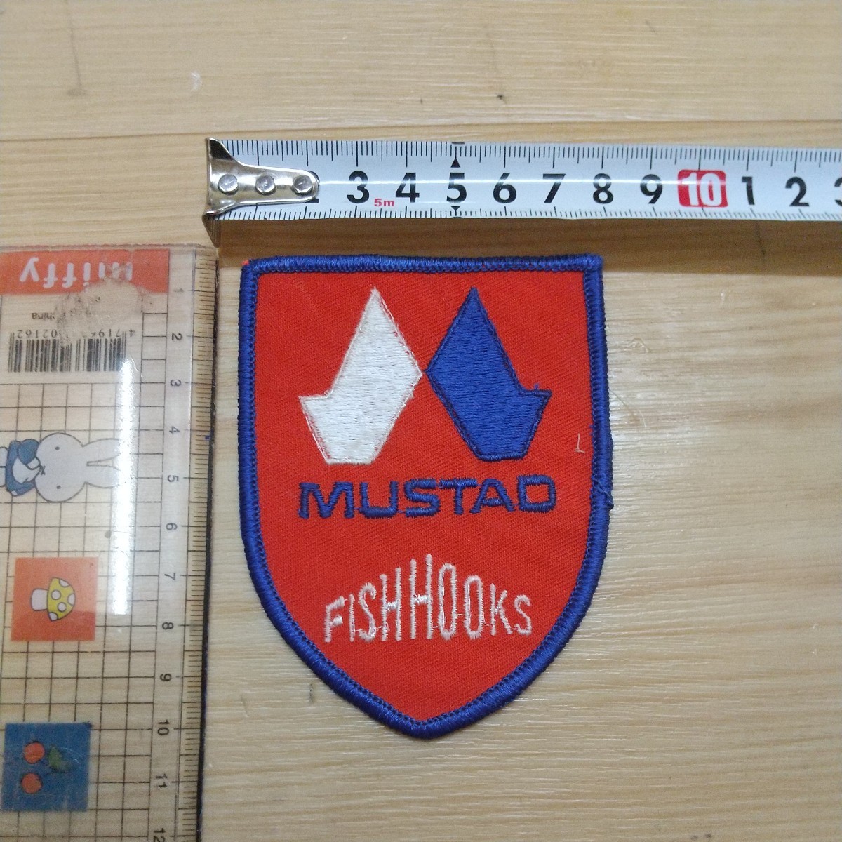 マスタッド フィッシュフックス ワッペン ネコポス便送料込み拍卖