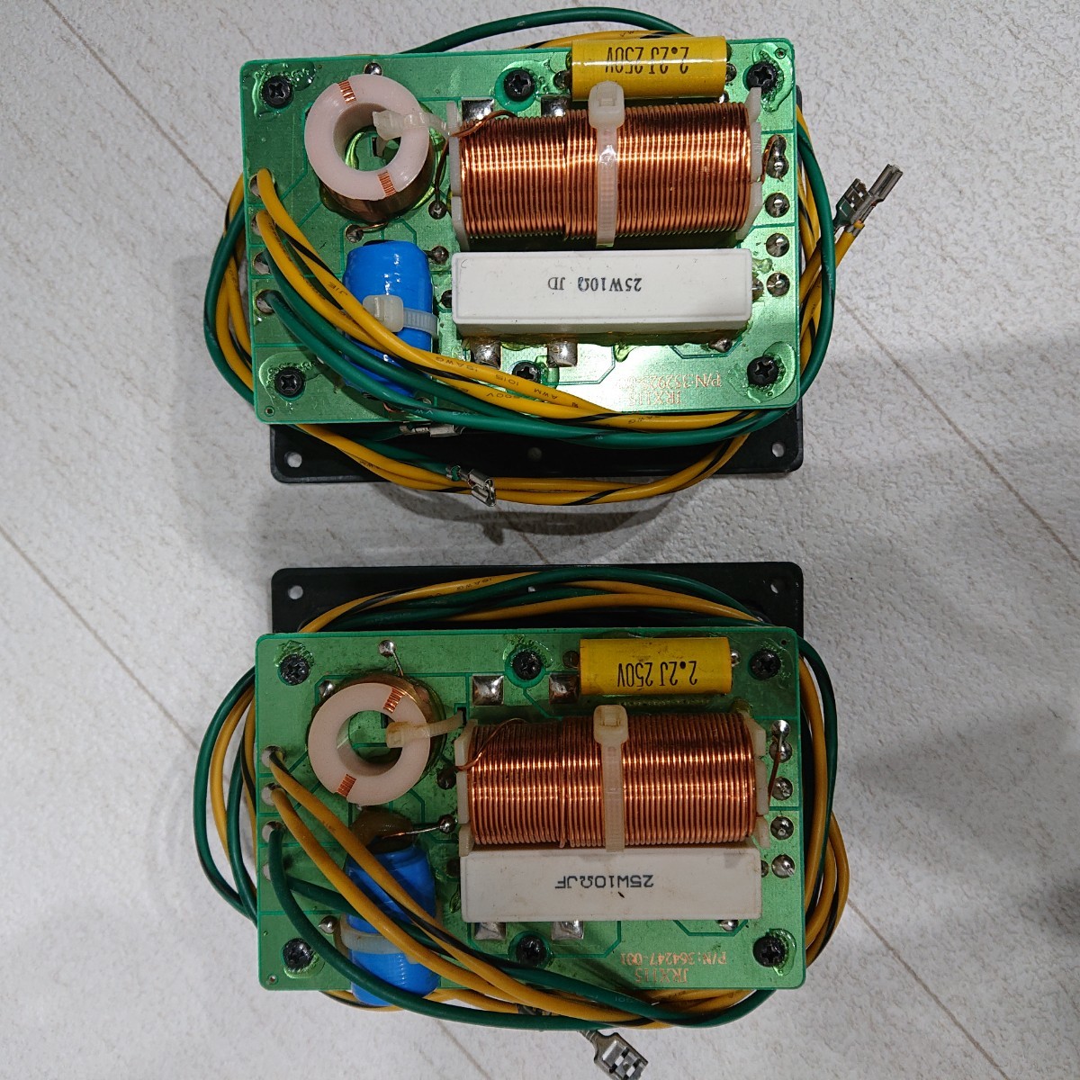 JBL JRX100 JRX115 ジェービーエル スピーカー 2way クロスオーバー ネットワーク 2本拍卖
