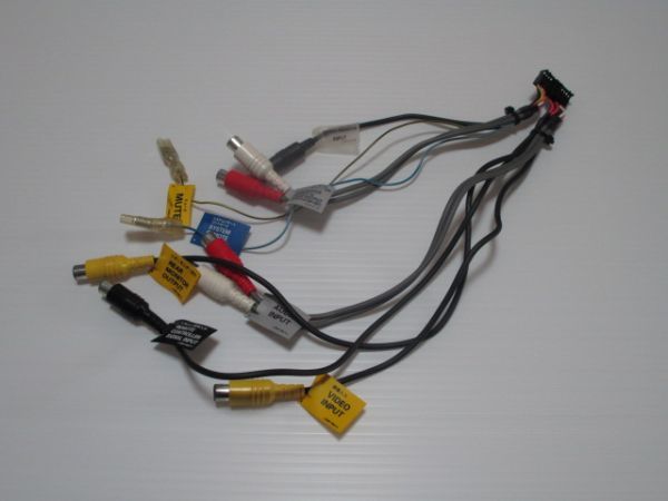 ▽カロッツェリア RCA入出力ケーブル AVIC-HRZ900/AVIC-HRZ990 動作未確認拍卖