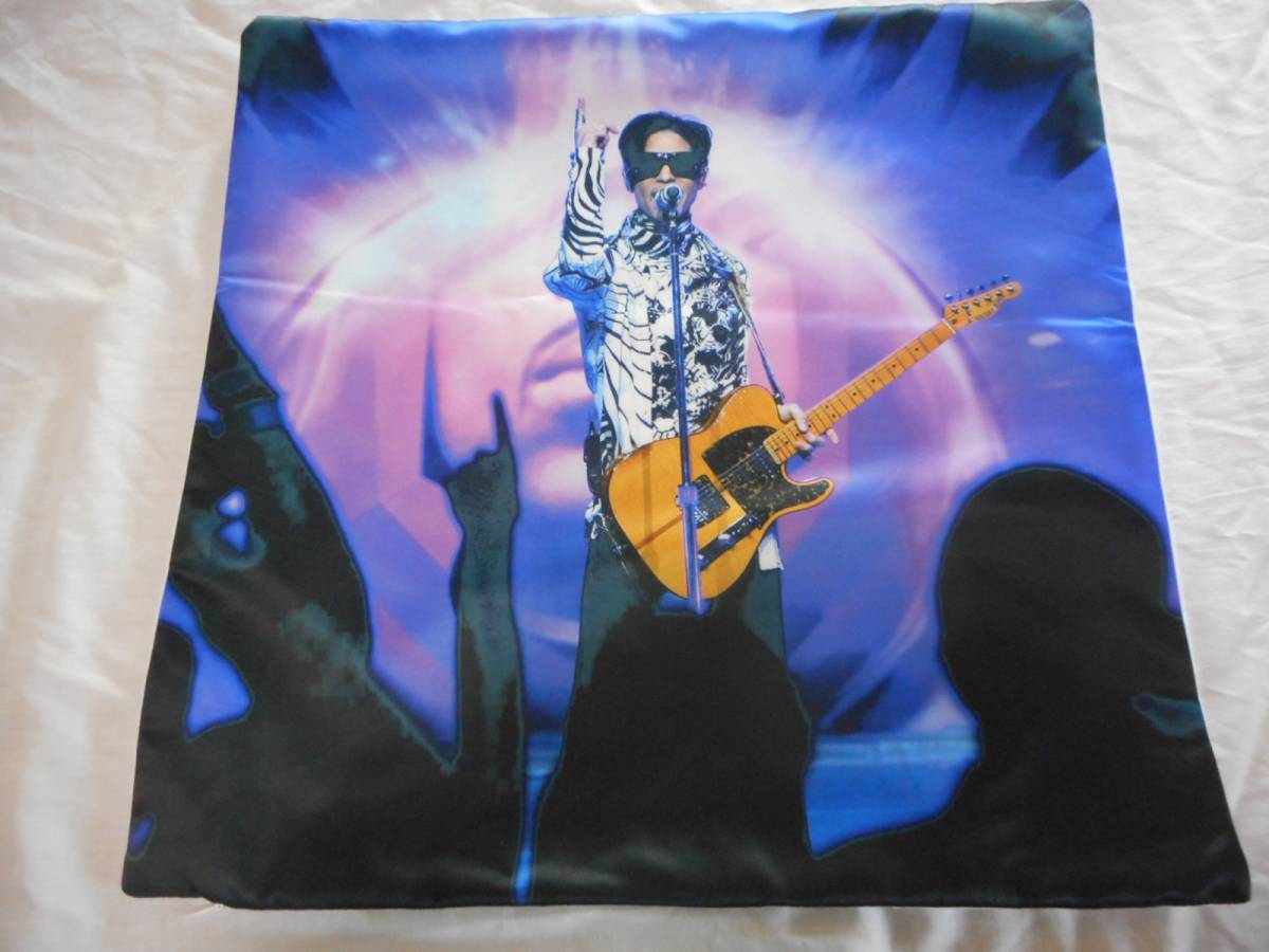 PRINCE プリンス クッションカバー テレキャスターにサングラス2拍卖