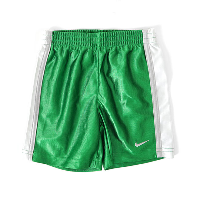 古着 NIKE ナイキ サイドライン ショーツ 18M 90cm 緑 グリーン ショートパンツ キッズ ベビー拍卖