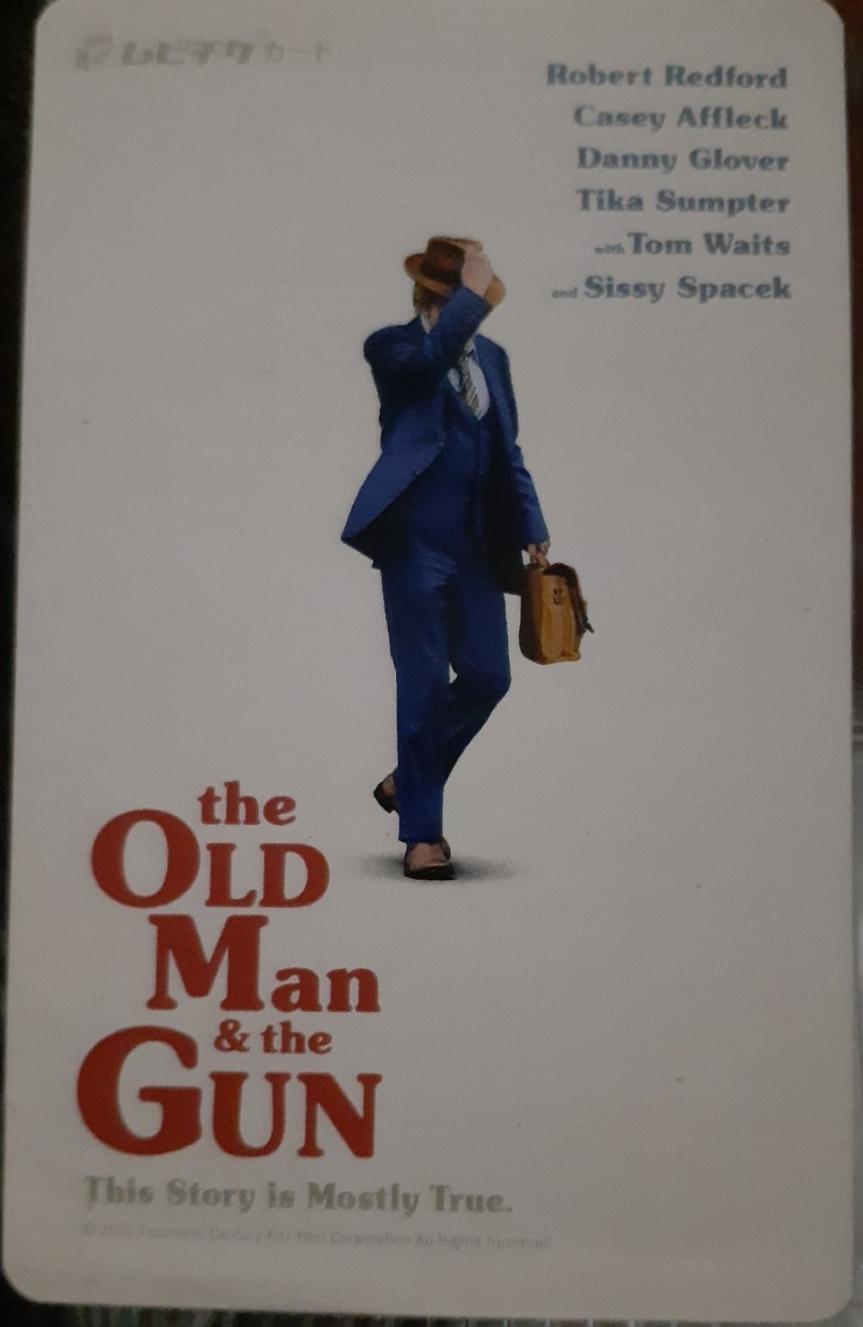 さらば愛しきアウトロー ロバート・レッドフォード 使用済みムビチケ裏面未削り 映画半券 拍卖