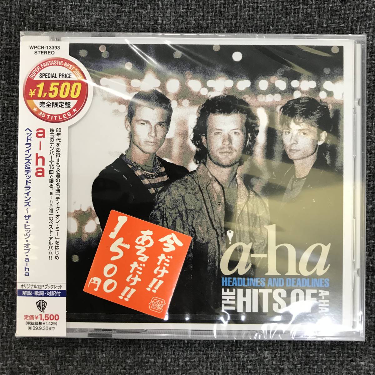 ,新品未開封CD☆a~ha,.ヘッドラインズ&デッドラインズ~ザ・ヒッツ・オブ(2009/04/01)/WPCR13393拍卖