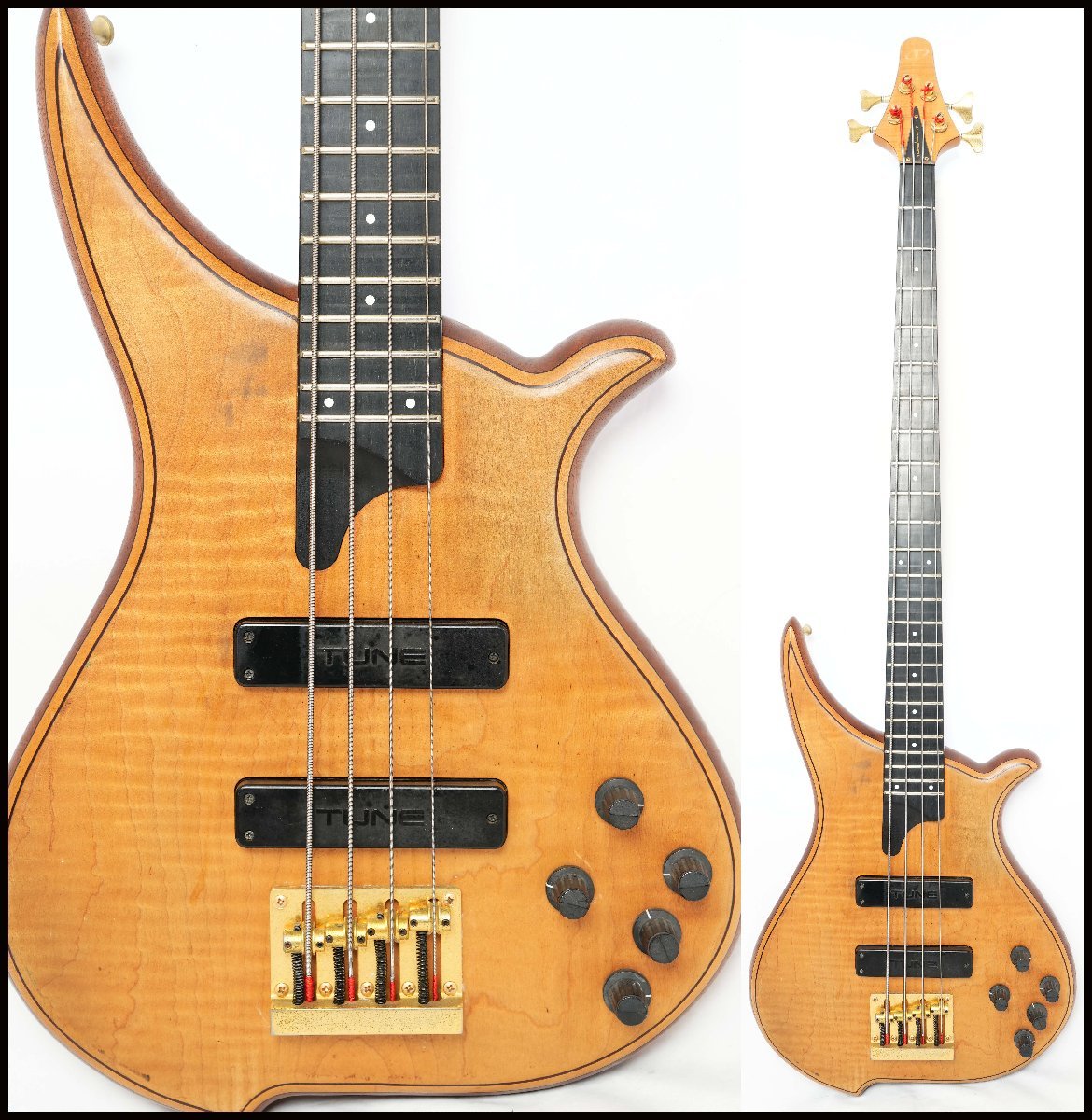 ★TUNE BASS MANIAC★TWB-4 日本製 サテンフィニッシュ★拍卖