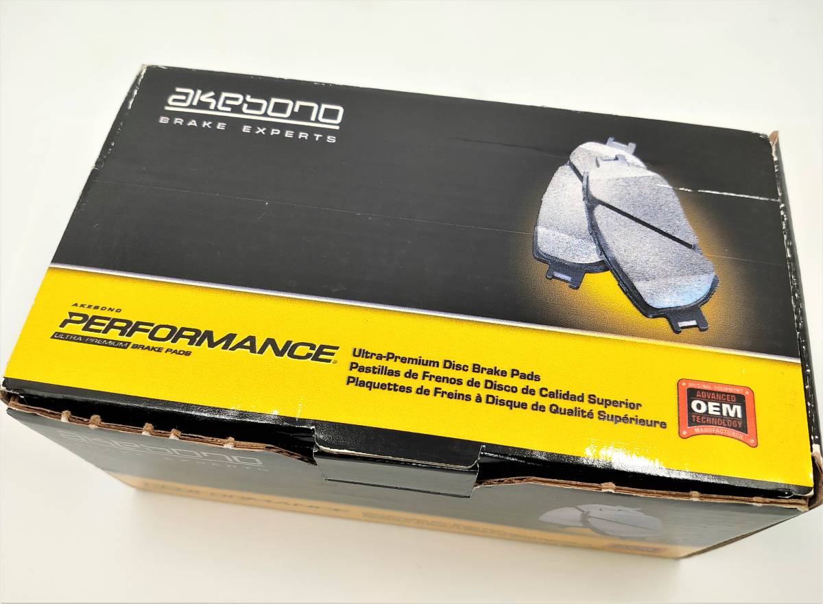 (送料込) 曙ブレーキ製 ボルボ S60R V70R フロント ブレーキパッド ブレンボキャリパー用【セラミック超低ダスト・新品】前側AKEBONO拍卖