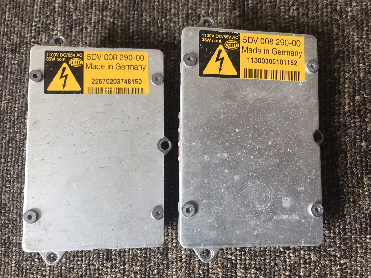 純正 中古 HIDバラスト 点灯確認済 J10 デュアリス用 2個セット D2R D2S TT ジャガー 5DV 008 290-00拍卖