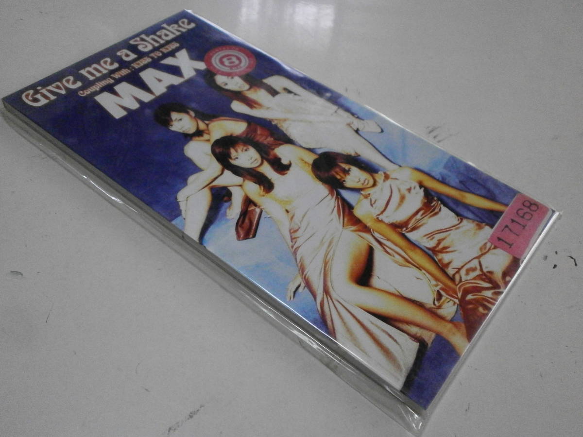 8cmCD シングル MAX Give me a Shake KISS TO KISS Nana Mina Reina Lina Give me a Shake レディースMAX スウィーティースウィーティー拍卖
