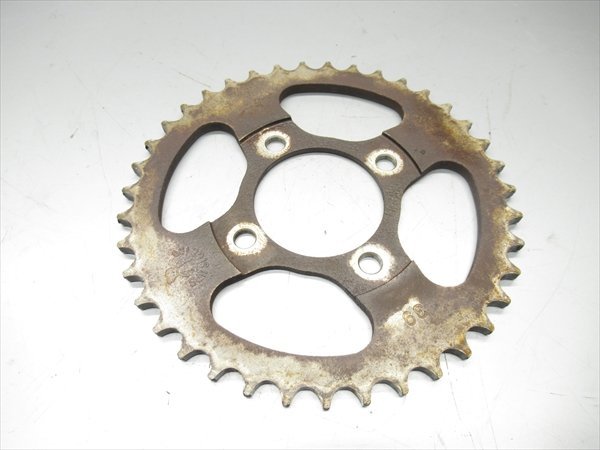 B1R5-0511 ホンダ C90-E スーパーカブ90 リアスプロケット ドリブンスプロケット 39丁 【HA02-251~ 3速セル付 動画有】拍卖