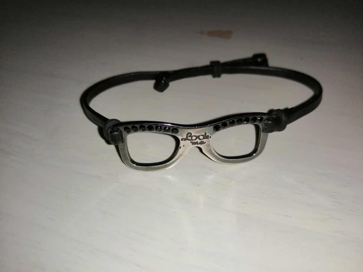 希少/look me/ルックミー/ブレスレット/アンクレット/Italy/ラインストーン/アクセサリー/メガネ/バングル拍卖