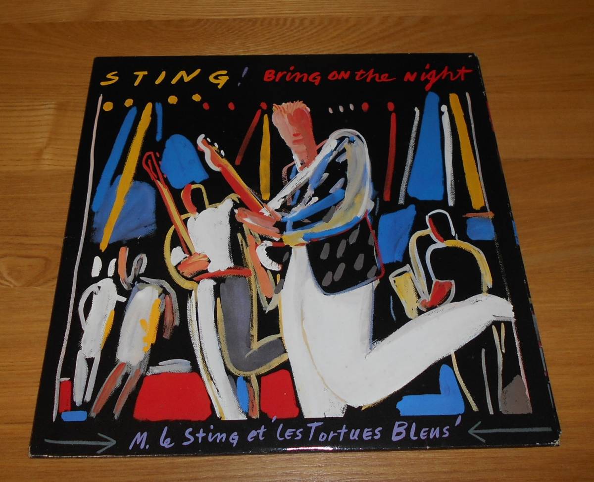 ■STING/スティング2枚組LP【BRING ON THE NIGHT/ブリング・オン・ザ・ナイト】西ドイツ盤/ポリス♪拍卖