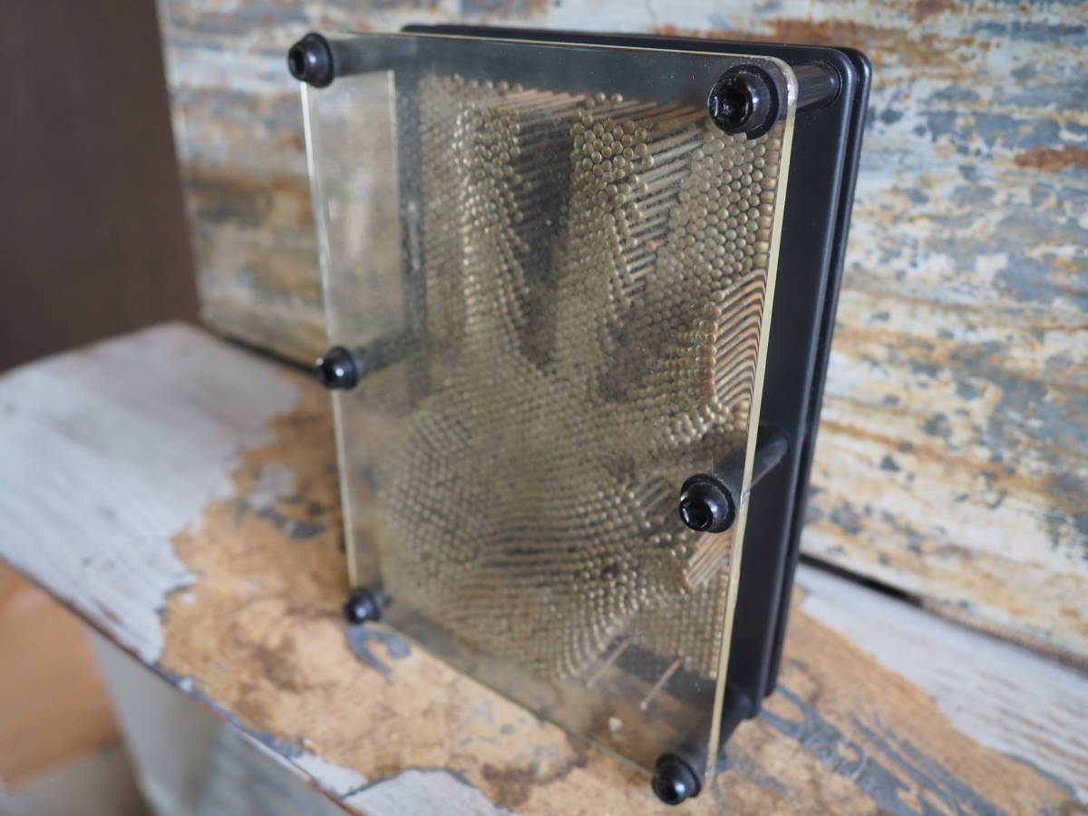 【ピンアート】額縁おもちゃ知育玩具3D古道具アンティーク骨董インテリア立体オブジェインダストリアル拍卖