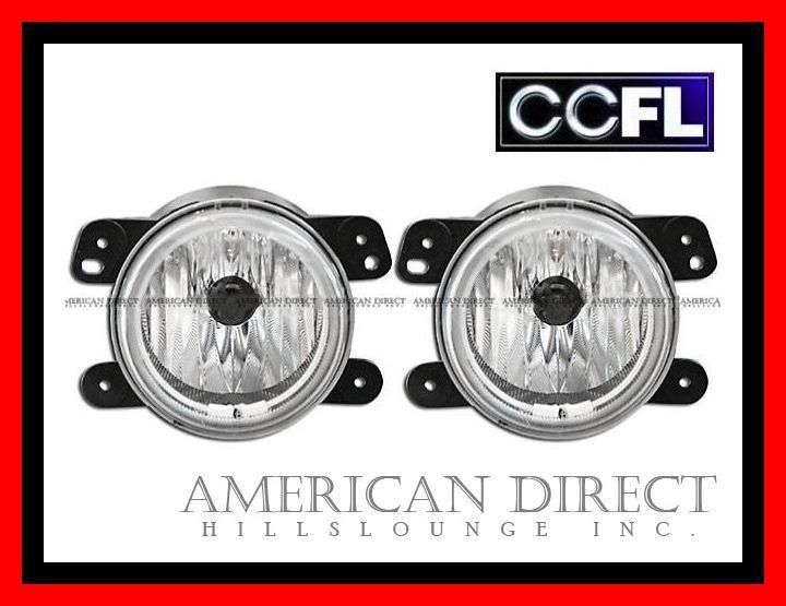 【CCFL/リング付き】05-10y 300/ 05-07y マグナム/ 06-10y PTクルーザー/ 07-09y ラングラー(TJ) フォグ ランプ 左右2個セット イカリング拍卖