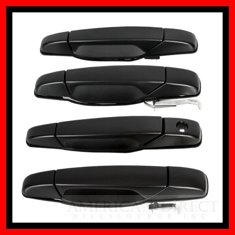 【ペイントOK!/純正タイプ/交換型/ブラック/1台分】07-14y エスカレード サバーバン シルバラード シエラ アバランチ ドアハンドル OE C/K拍卖